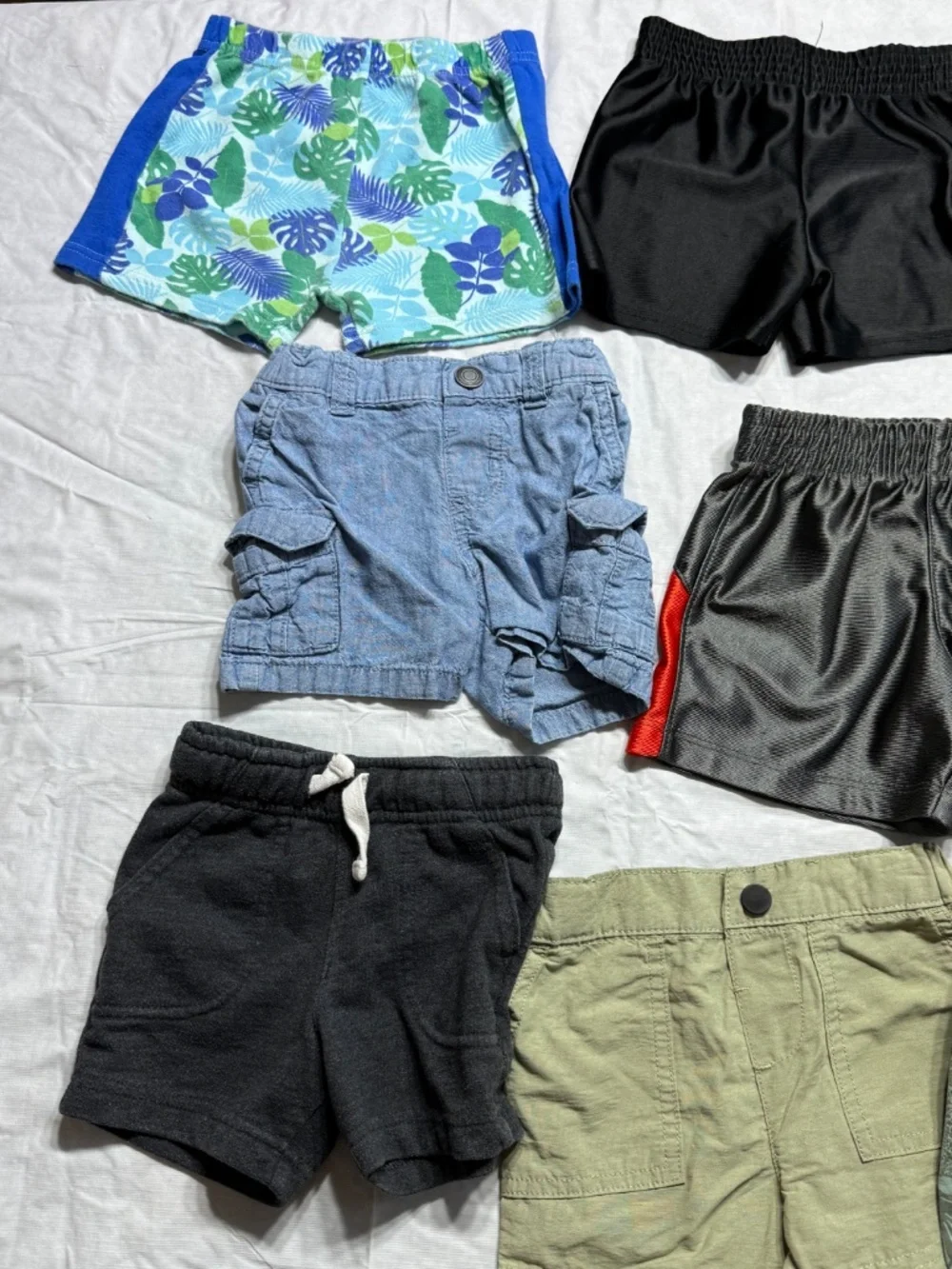 Toddler Baby Boy Summer Clothing Bundle Shirts and Shorts Size 12 Months